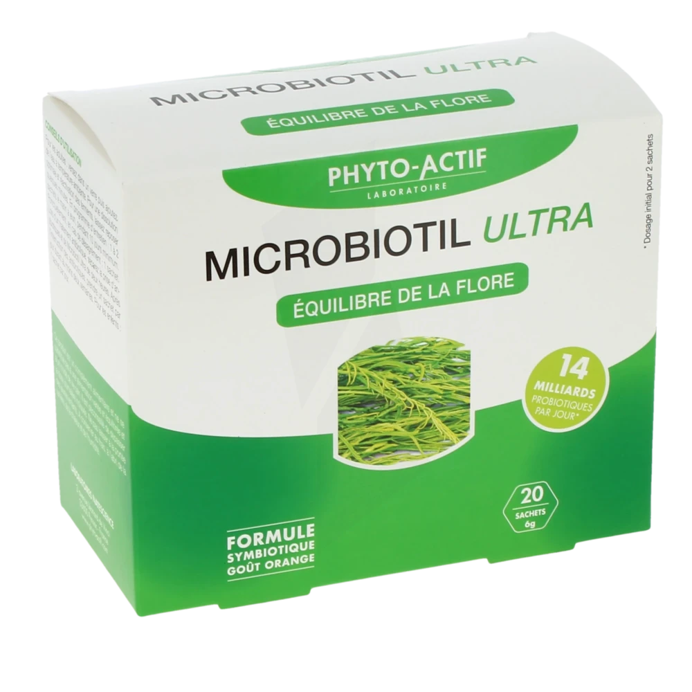 Phyto-actif Microbiotil Ultra Pdr 20sach