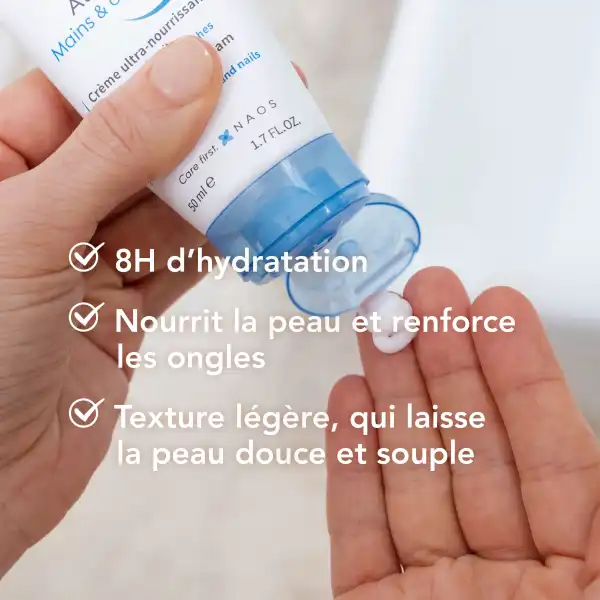 Bioderma Atoderm Mains & Ongles Crème Hydratante Peau Sèche Et Abîmée 50ml