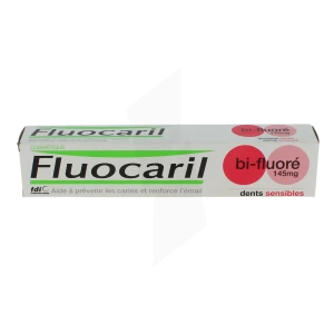 Fluocaril Bi-fluoré 145mg Dentifrice Dents Sensibles T/75ml