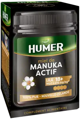 Humer Miel Manuka Actif Iaa 18+ Pot/250g à ANDERNOS-LES-BAINS