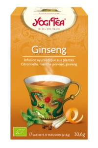 Yogi Tea ThÉ Tao Tea Ginseng Bio 17sach/1,8g