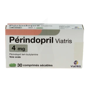Perindopril Viatris 4 Mg, Comprimé Sécable