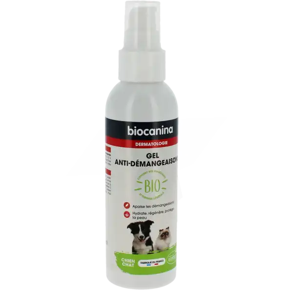 Biocanina Gel Anti-démangeaisons Bio Fl/125ml