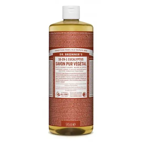 Dr Bronner's Savon Liquide Eucalyptus - 945 Ml