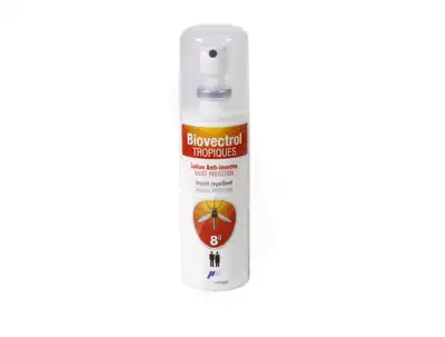 Biovectrol Lotion anti-insectes spécial tropiques 75ml
