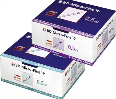 Bd Micro - Fine +, 0,3 Mm X 8 Mm, Bt 100 à BIGANOS
