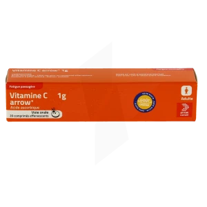 Vitamine C Arrow 1 G, Comprimé Effervescent