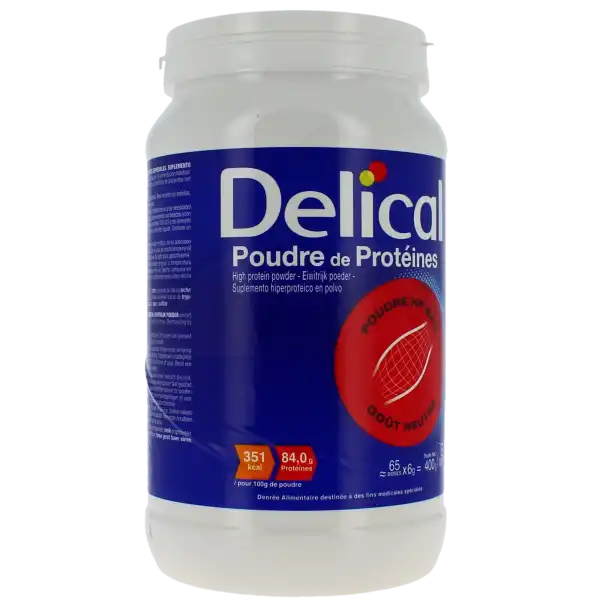 Delical Pdr De Protéines Neutre B/400g