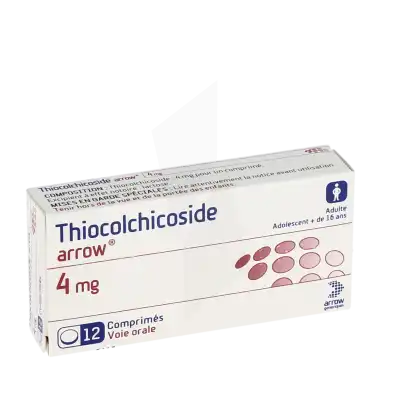 Thiocolchicoside Arrow 4 Mg, Comprimé à  JOUÉ-LÈS-TOURS