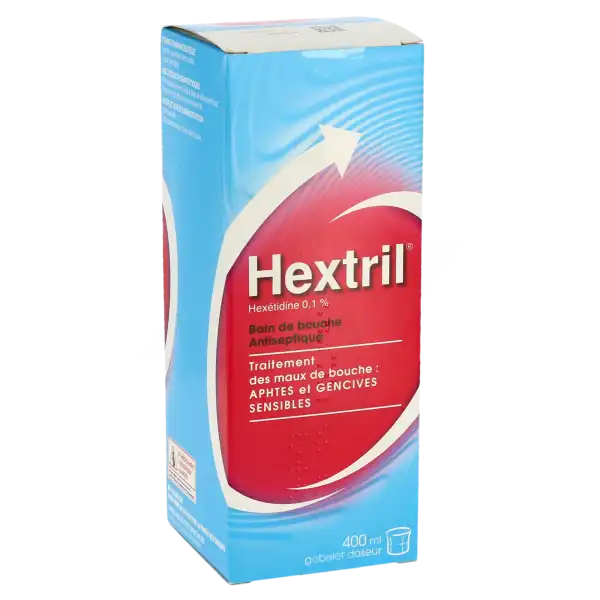 Hextril 0,1 Pour Cent, Bain De Bouche, Flacon
