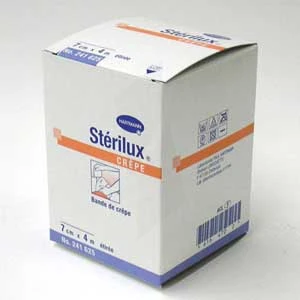 Stérilux® Bande De Crêpe, Boîte Individuelle 7 Cm X 4 Mètres