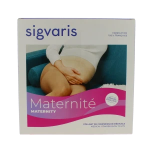 Sigvaris Maternité Collant Maternité Opaque Classe 2 Femme Noir Normal M
