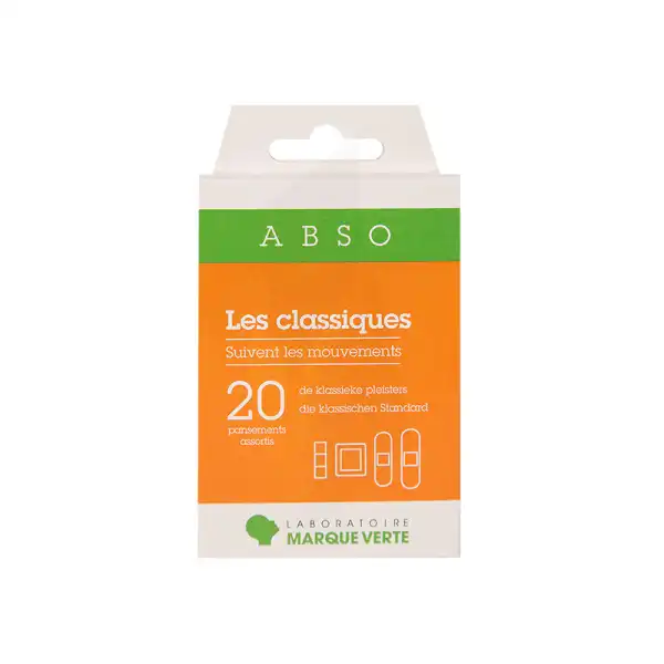 Abso Pansements Les Classiques  Boîte De 20