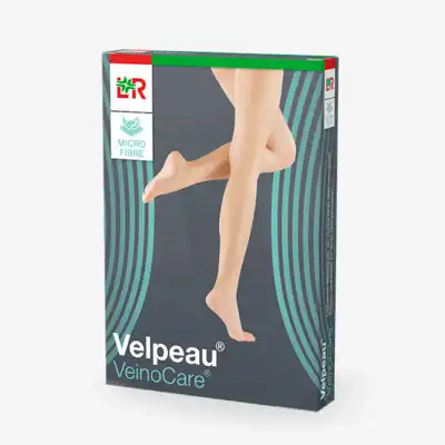 Velpeau Veinocare Microfibre Bas Classe 2 Noir Taille 3 L Long à Agen