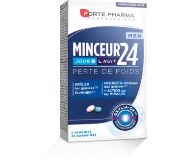 Forte Pharma Minceur 24 Jour & Nuit Men Comprimés B/28 à Nice
