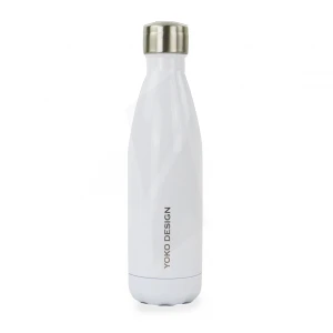 Yoko Design Bouteille Isotherme Blanche 500ml