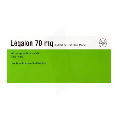Legalon 70 Mg, Comprimé Enrobé à FLEURANCE