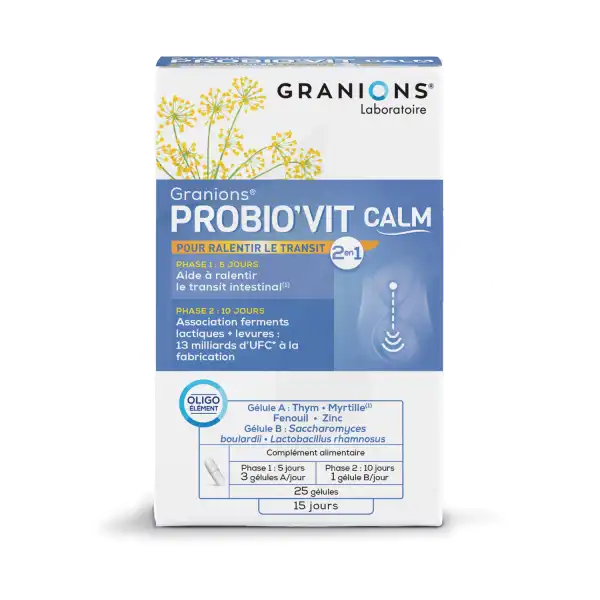 Granions Probio'vit Calm Gélules B/25