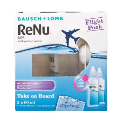 Renu Flight Pack S Lent Souple Multifonction 2fl/60ml+sach Pvc à JACOU