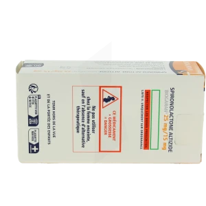 Spironolactone Altizide Biogaran 25 Mg/15 Mg, Comprimé Sécable