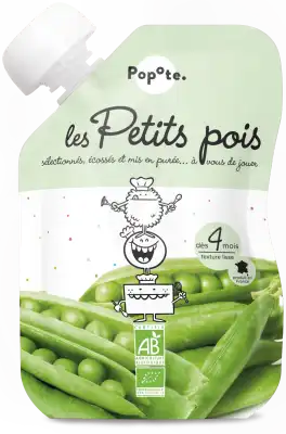 Popote Gourde Petit Pois Bio 120g* à TALENCE