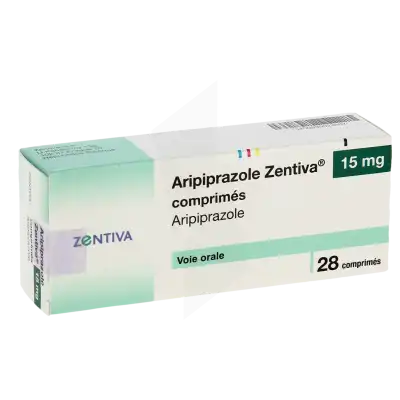 Aripiprazole Zentiva 15 Mg, Comprimé à Clamart