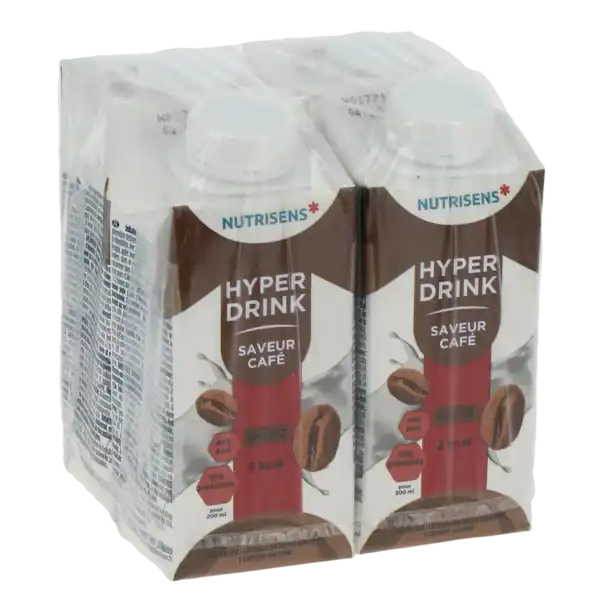Nutrisens Hyperdrink 2kcal Nutriment Café 4briques/200ml