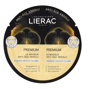 Liérac Masque Duo Premium 2 Sachets/6ml