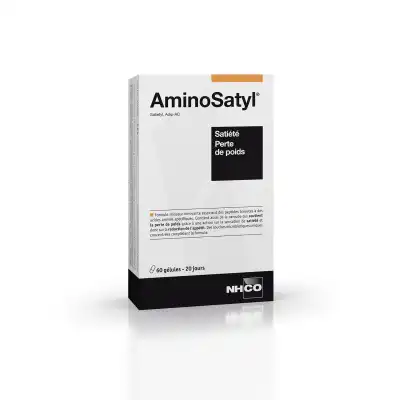 Nhco Nutrition Aminoscience Aminosatyl Satiété Perte De Poids Gélules B/60 à Bordeaux