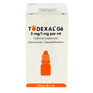 Todexal 3 Mg/1 Mg Par Ml, Collyre En Suspension