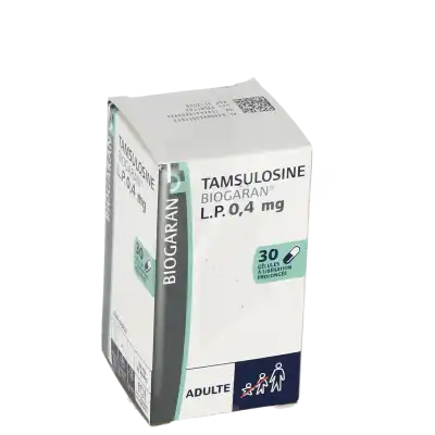 Tamsulosine Biogaran L.p. 0,4 Mg, Gélule à Libération Prolongée à Bergerac