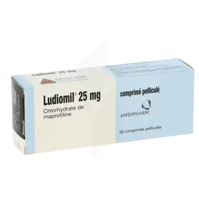 Ludiomil 25 Mg, Comprimé Pelliculé à Nice