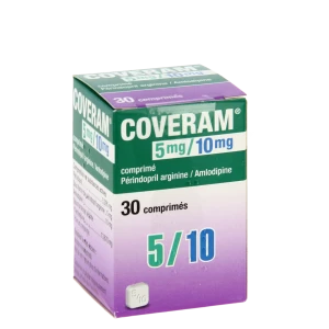 Coveram 5 Mg/10 Mg, Comprimé