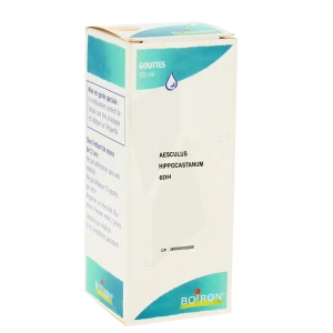Boiron Aesculus Hippocastanum 6dh Solution Buvable En Gouttes Flacon De 125 Ml