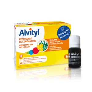 Alvityl Résistance De L'organisme Solution Buvable 8 Fioles/10ml