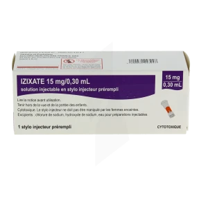 Izixate 15 Mg/0,30 Ml, Solution Injectable En Stylo Injecteur Prérempli