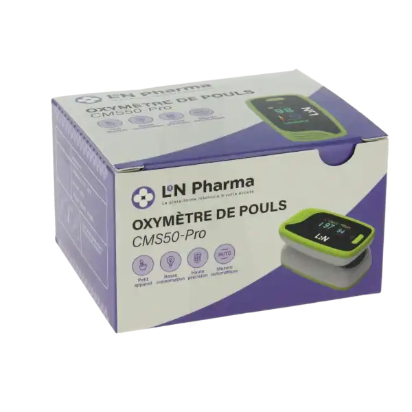 L2n Pharma Cms50d-pro Oxymètre De Pouls Doigt B/1