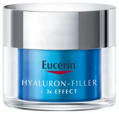 Eucerin Hyaluron-filler +3x Effect Emuls Booster D'hydratation Nuit Pot/50ml à Hendaye