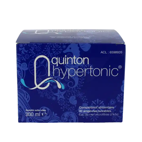 Quinton Hypertonic Solution Buvable 30 Ampoules/10ml
