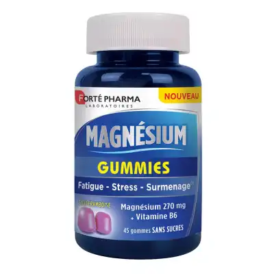 Forte Pharma Magnésium Gummies Pot/45 à LA COTE-SAINT-ANDRÉ