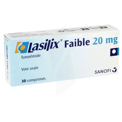 Lasilix Faible 20 Mg, Comprimé à Bassens