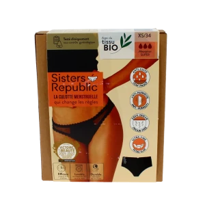 Sisters Republic Sidonie Culotte Menstruelle Bikini Flux Super Txs