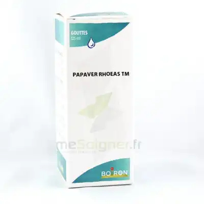 Boiron Papaver Rhoeas Teinture Mère Flacon 125ml à MONTAIGUT-SUR-SAVE