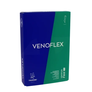 Venoflex Fast 2 Chaussette Lin Femme Ligne Noir Taille 4l