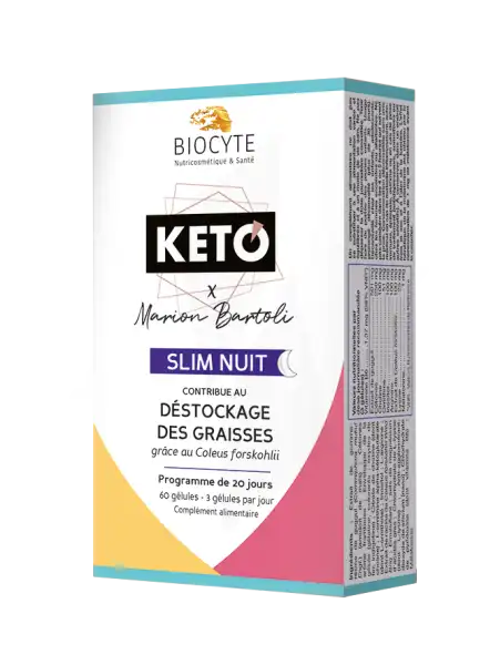 Biocyte Keto Slim Nuit Gélules B/60
