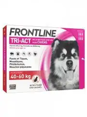 Frontline Tri-act Solution pour spot-on chien 40-60kg 6Pipettes/6ml