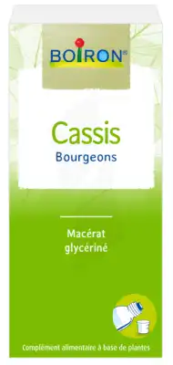 Boiron Cassis Bourgeons Extrait Glycériné Fl/60ml à SEYNE-SUR-MER (LA)