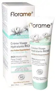 Florame Crème Hydratante Visage - Riche - 50ml à LA TRINITÉ