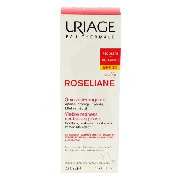 Uriage Roseliane Spf30 Crème Soin Anti-rougeurs T/40ml