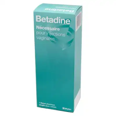 Betadine Nécessaire Pour Injections Vaginales Fl+canule à Clermont-Ferrand